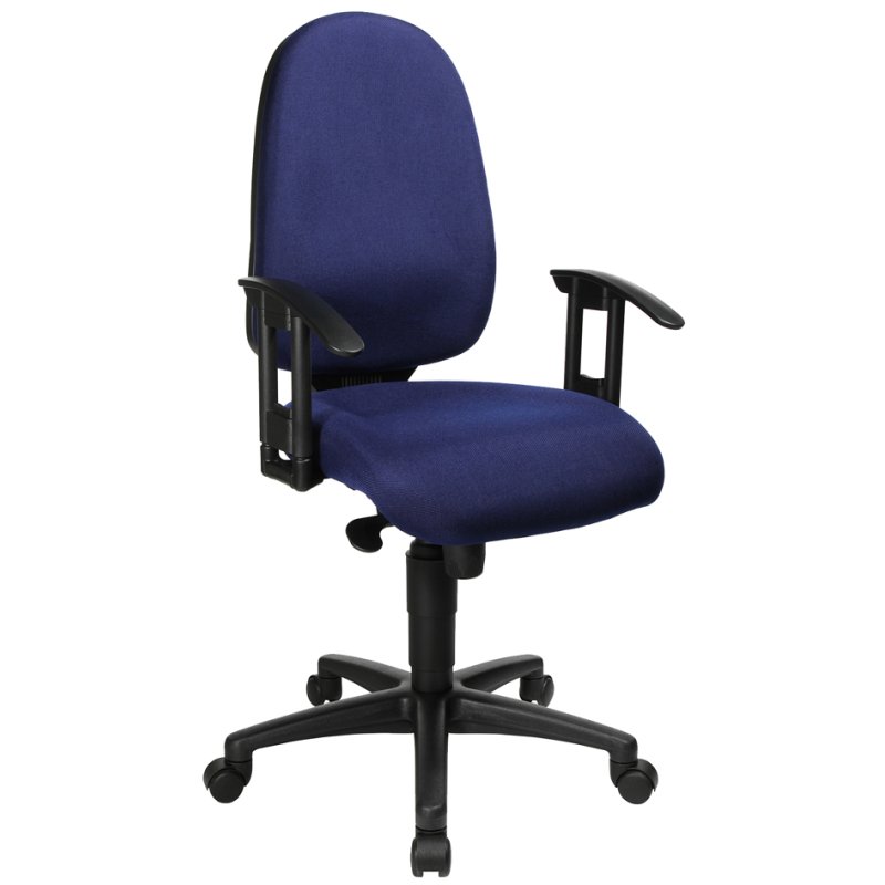 Topstar bureaudraaistoel Syncro Pro 5, antracietgrijs, 110 kg draagkracht